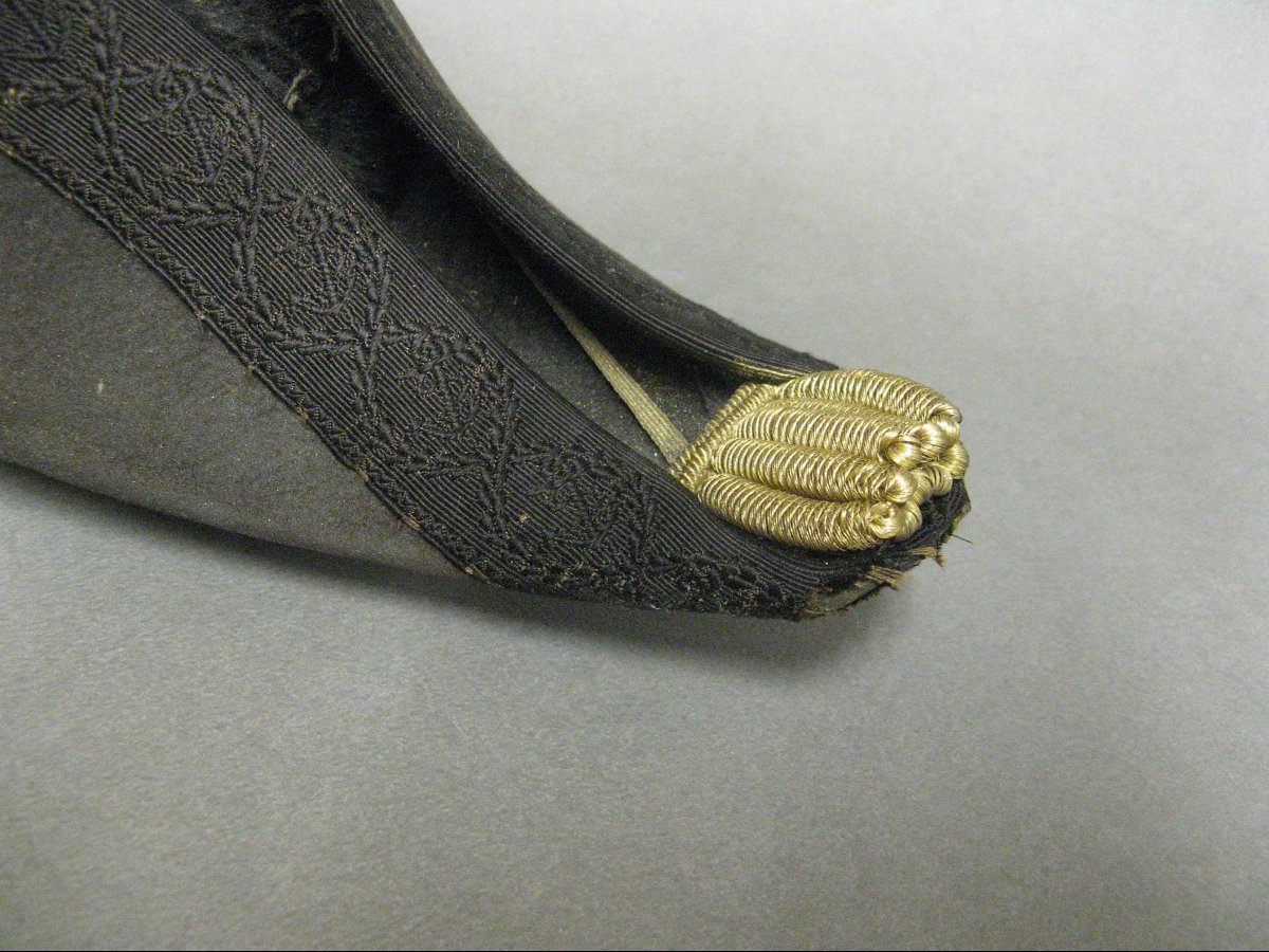 Third Republic Senior Navy Officer's Bicorne.-photo-4
