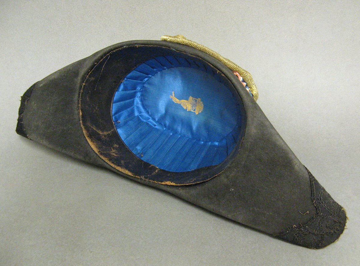 Third Republic Senior Navy Officer's Bicorne.-photo-1