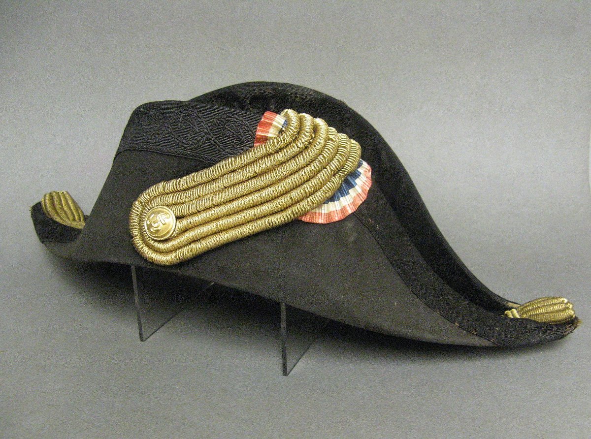 Third Republic Senior Navy Officer's Bicorne.