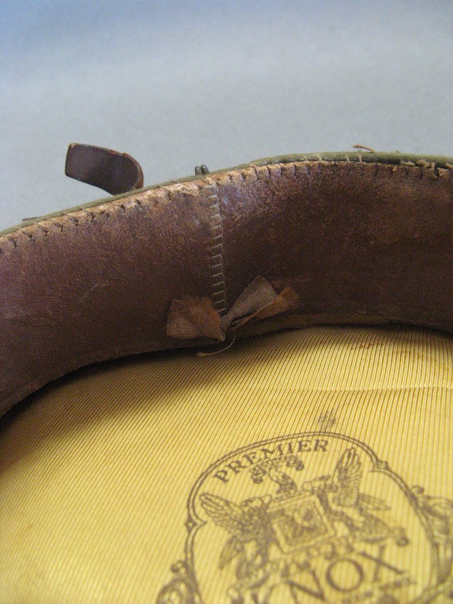 Casquette crusher d'officier US De La Seconde Guerre Mondiale de 39/45. WWII.-photo-5