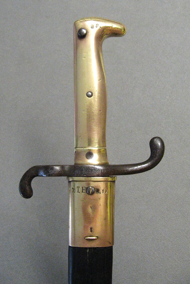 Baïonnette régimenté Mauser Mle 1871.-photo-2