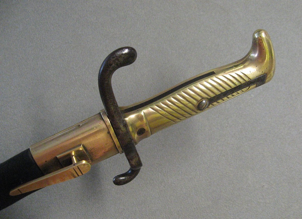Baïonnette régimenté Mauser Mle 1871.-photo-3