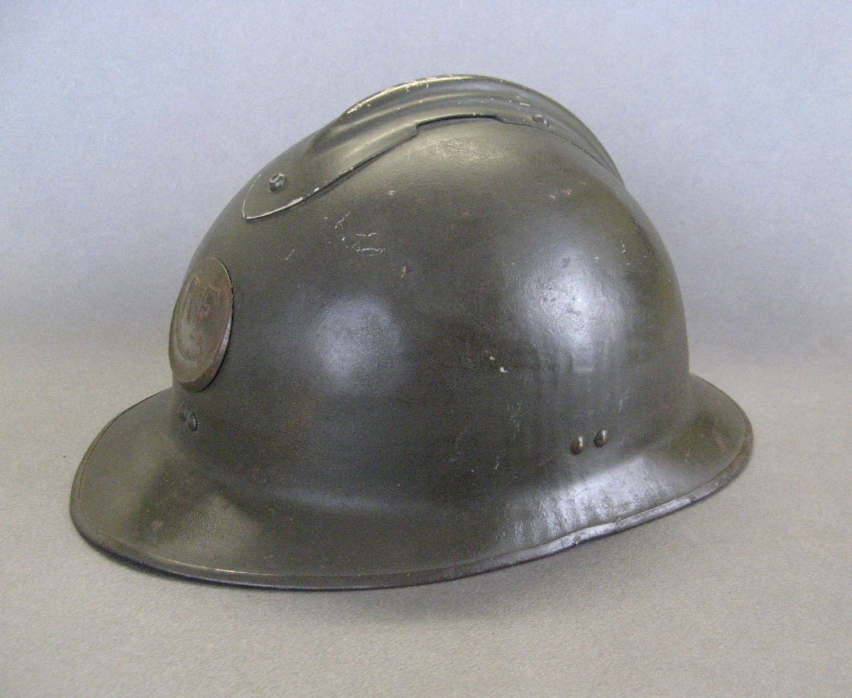 Adrian Helmet, Model 1926: African Troops, African Chasseurs, Spahis, Zouaves, And Tirailleurs.-photo-4