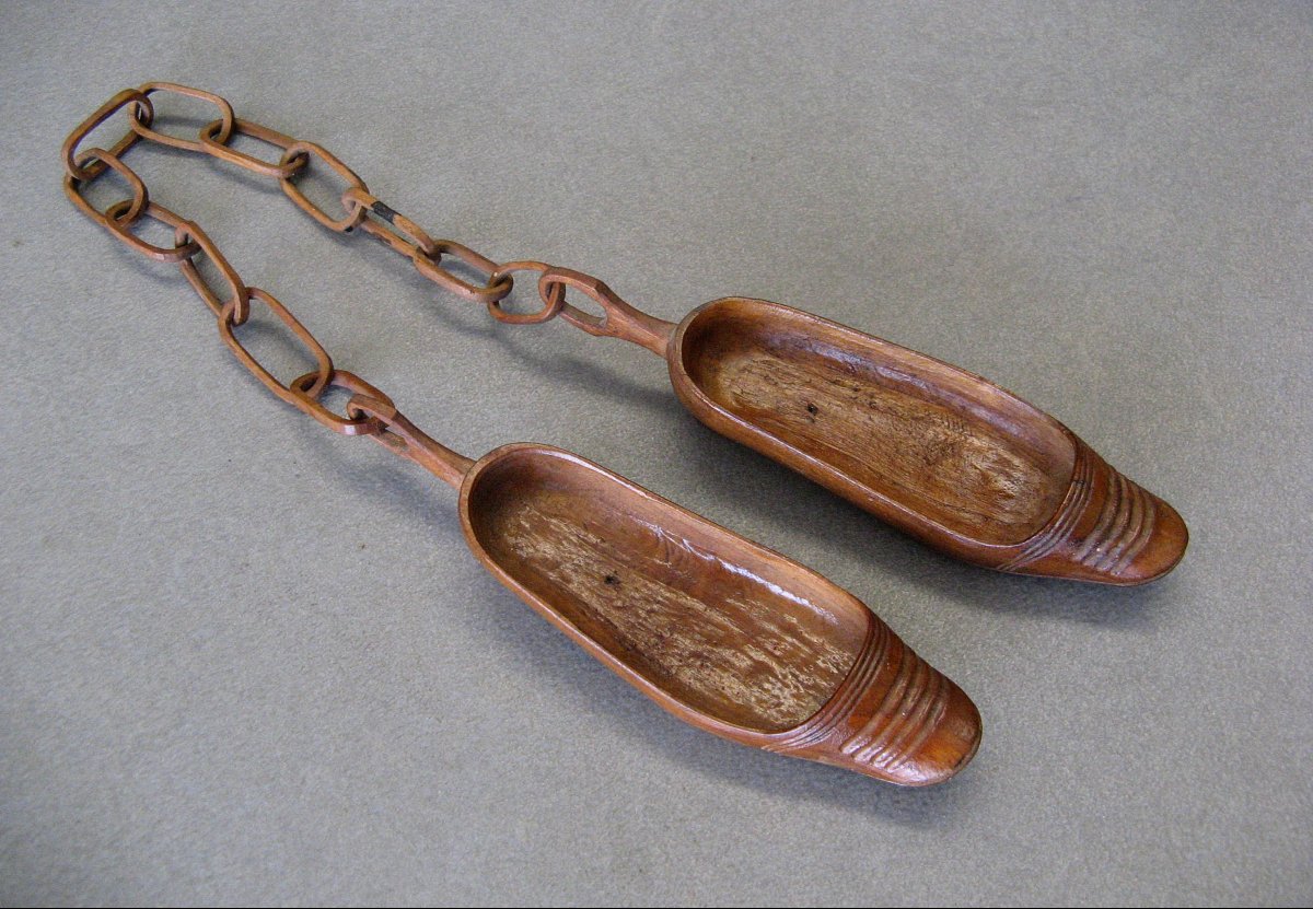A 19th-century Masterpiece By A Clog Maker.-photo-3