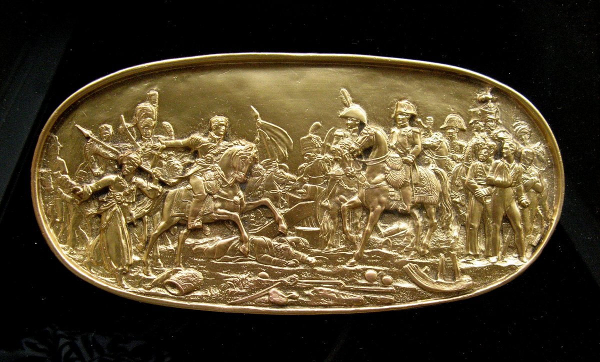  Bas-relief "napoleon At Austerlitz."