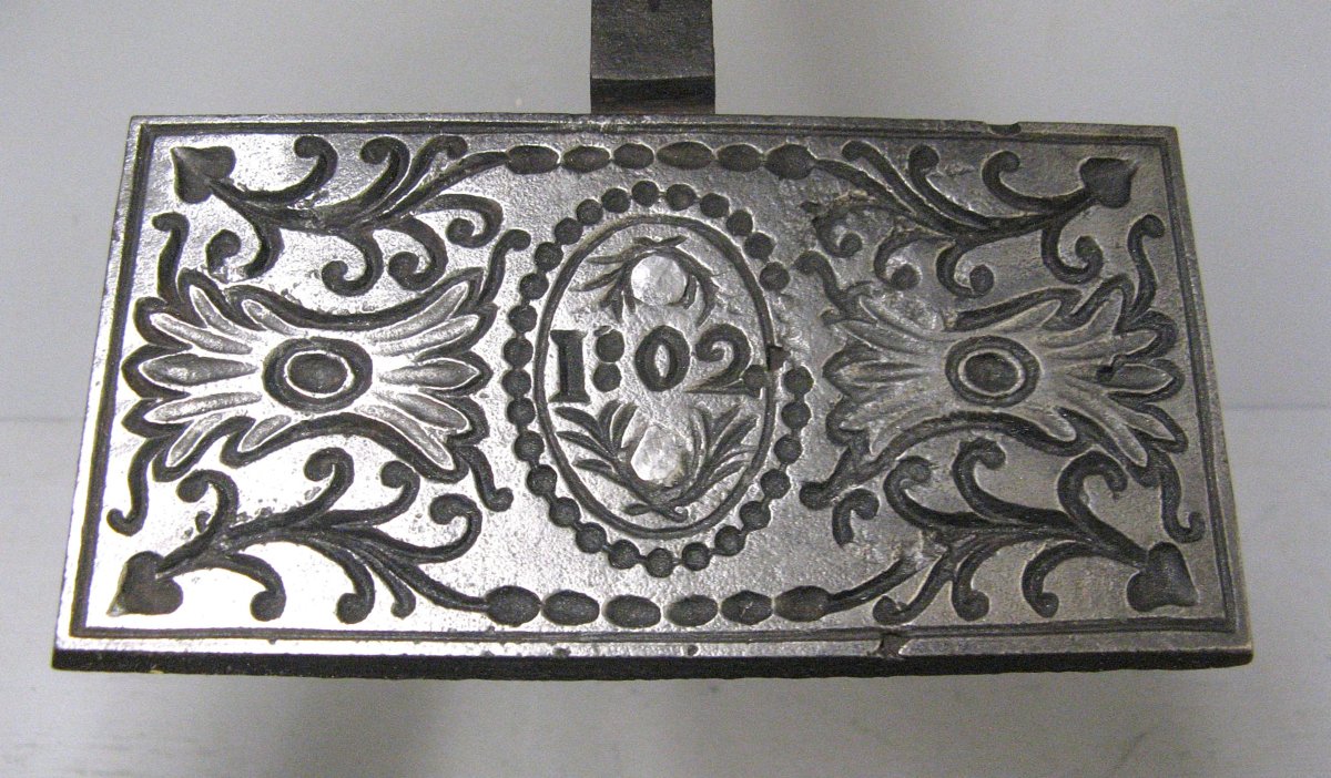 Gaufrier d'espérance daté 1802 sous Napoléon Bonaparte.-photo-2