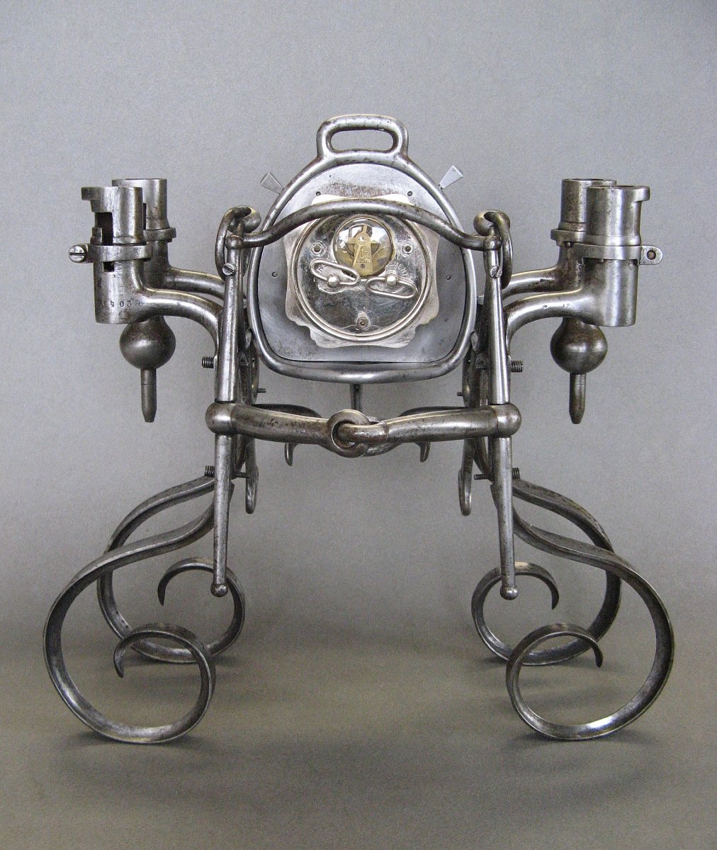 Pendule d'Officier. Travail d'Arsenal Fin XIXe-photo-4