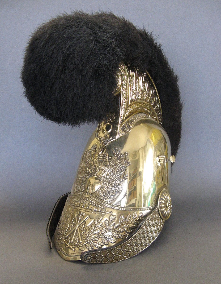 Officer's Firefighter Helmet, Model 1821. Louis Philippe.