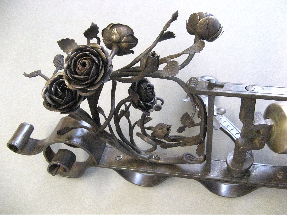 Masterful Art Nouveau Ironwork From The Late 19th Century.-photo-1