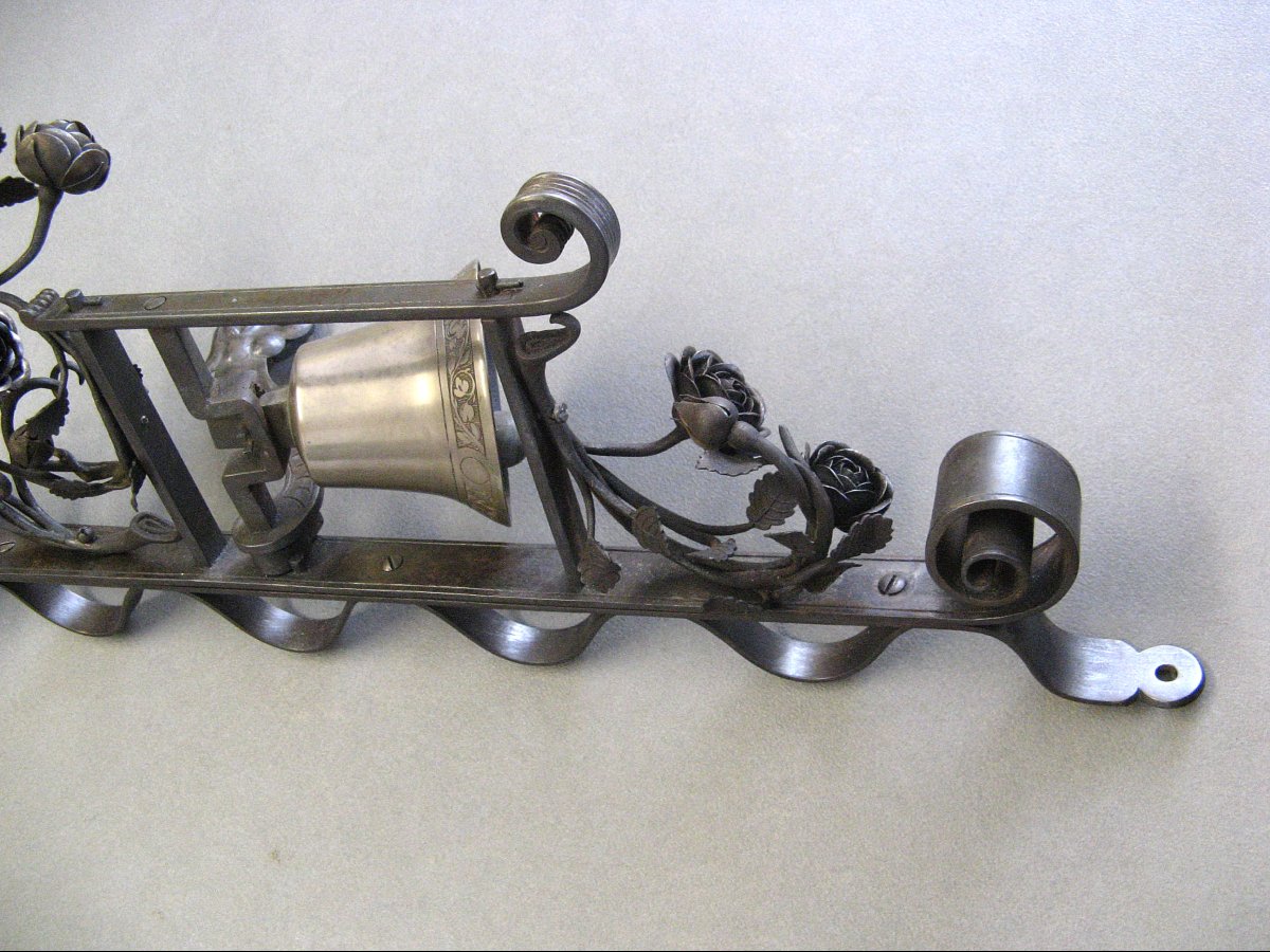 Masterful Art Nouveau Ironwork From The Late 19th Century.-photo-2