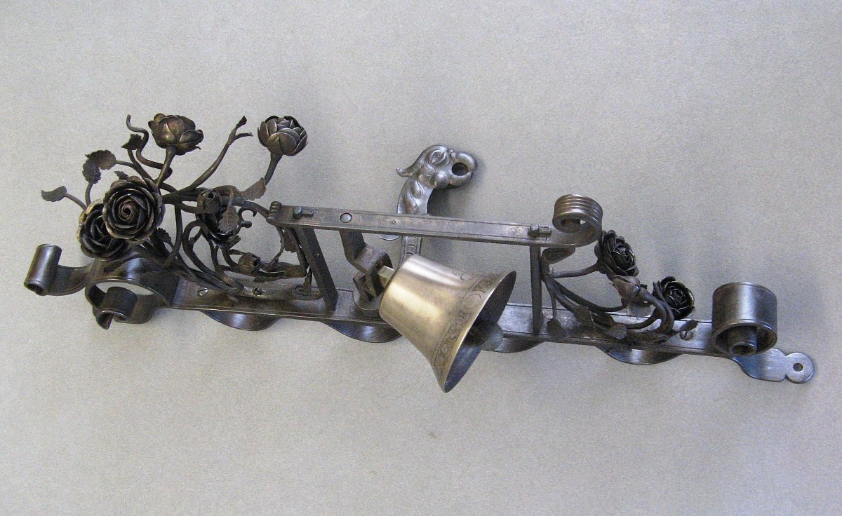 Masterful Art Nouveau Ironwork From The Late 19th Century.-photo-3