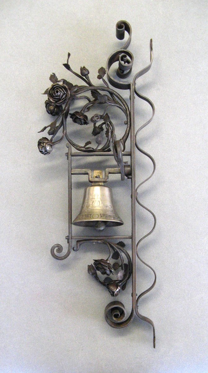 Masterful Art Nouveau Ironwork From The Late 19th Century.-photo-4
