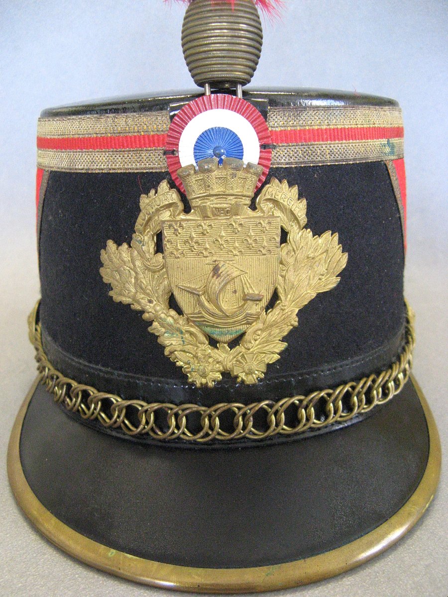 Republican Guard Non-commissioned Officer's Shako, Model 1928–1933.-photo-4
