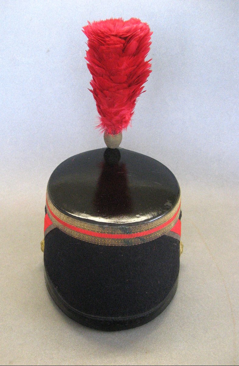 Republican Guard Non-commissioned Officer's Shako, Model 1928–1933.-photo-1