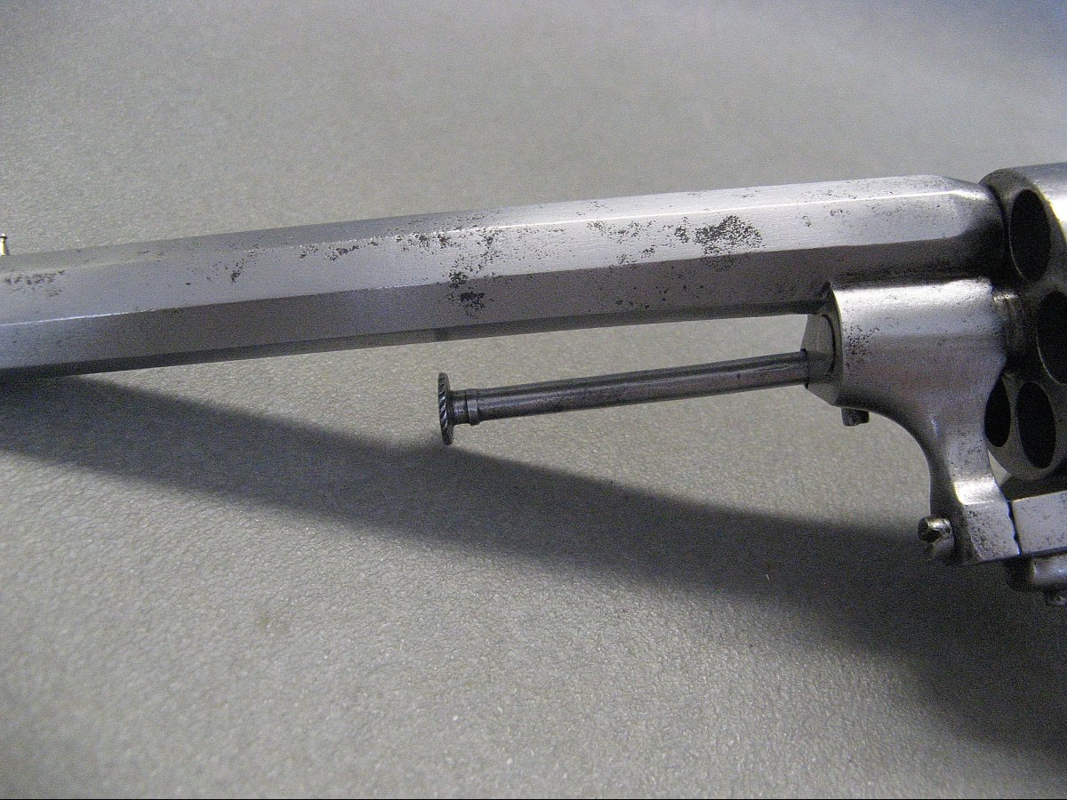 19th-century Lefaucheux-type Pin-cylinder Revolver, 11 Mm Caliber.-photo-4