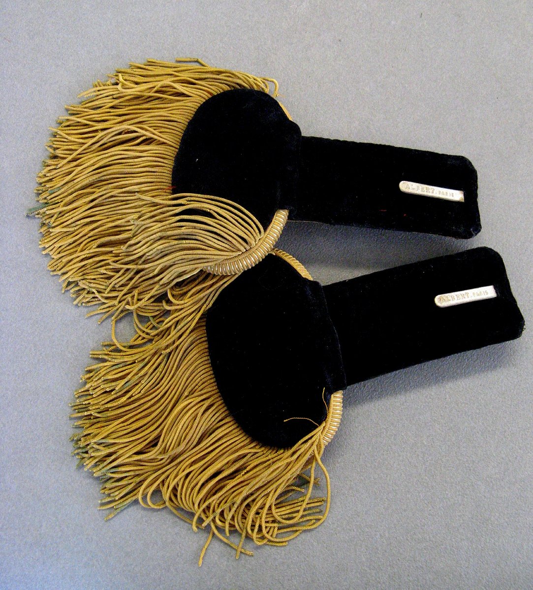 Pair Of Third Republic Artillery Officer's Epaulets.-photo-4