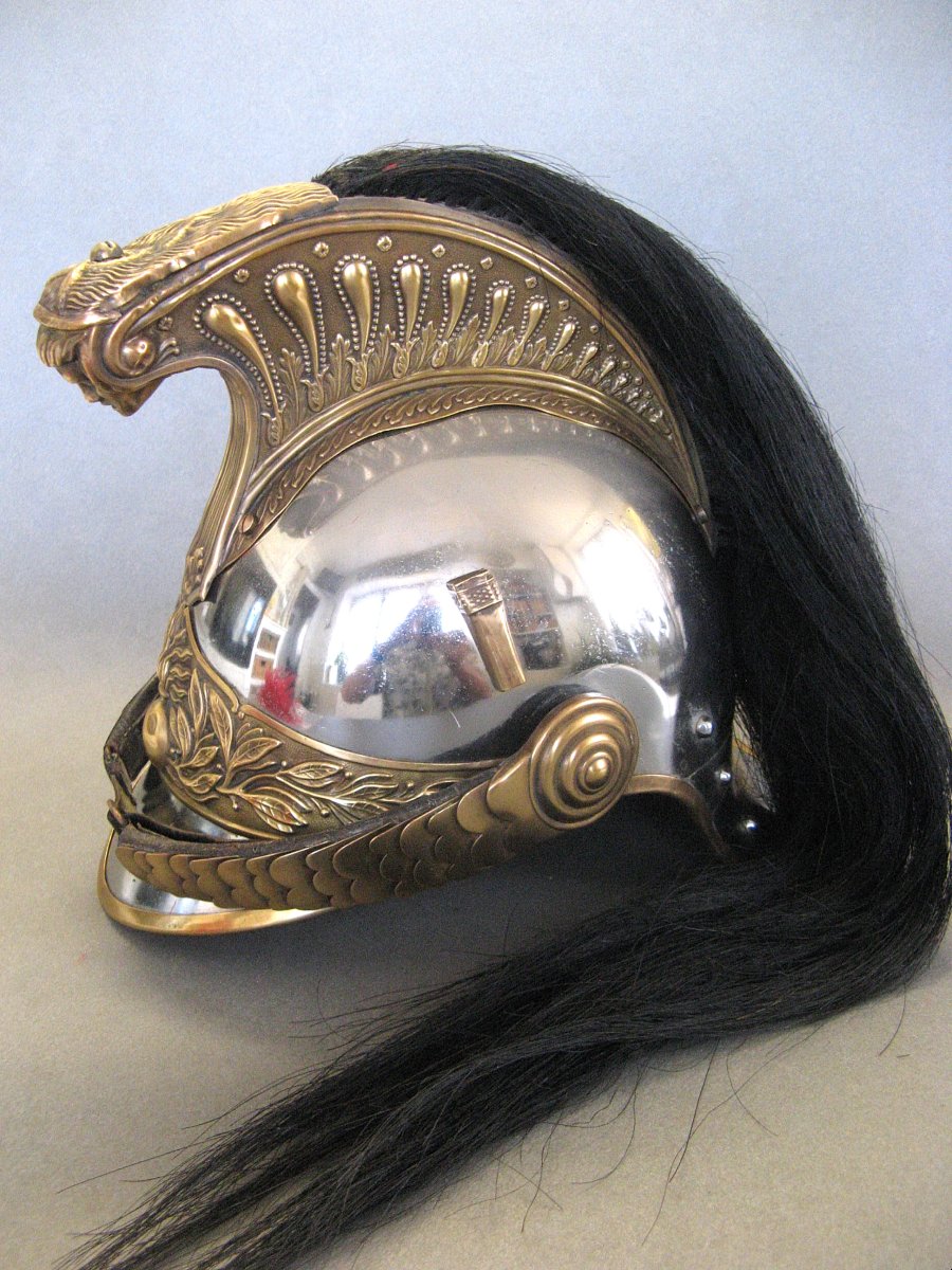 Casque De Dragon, Mle 1872 Modifié 1874 III République.-photo-2