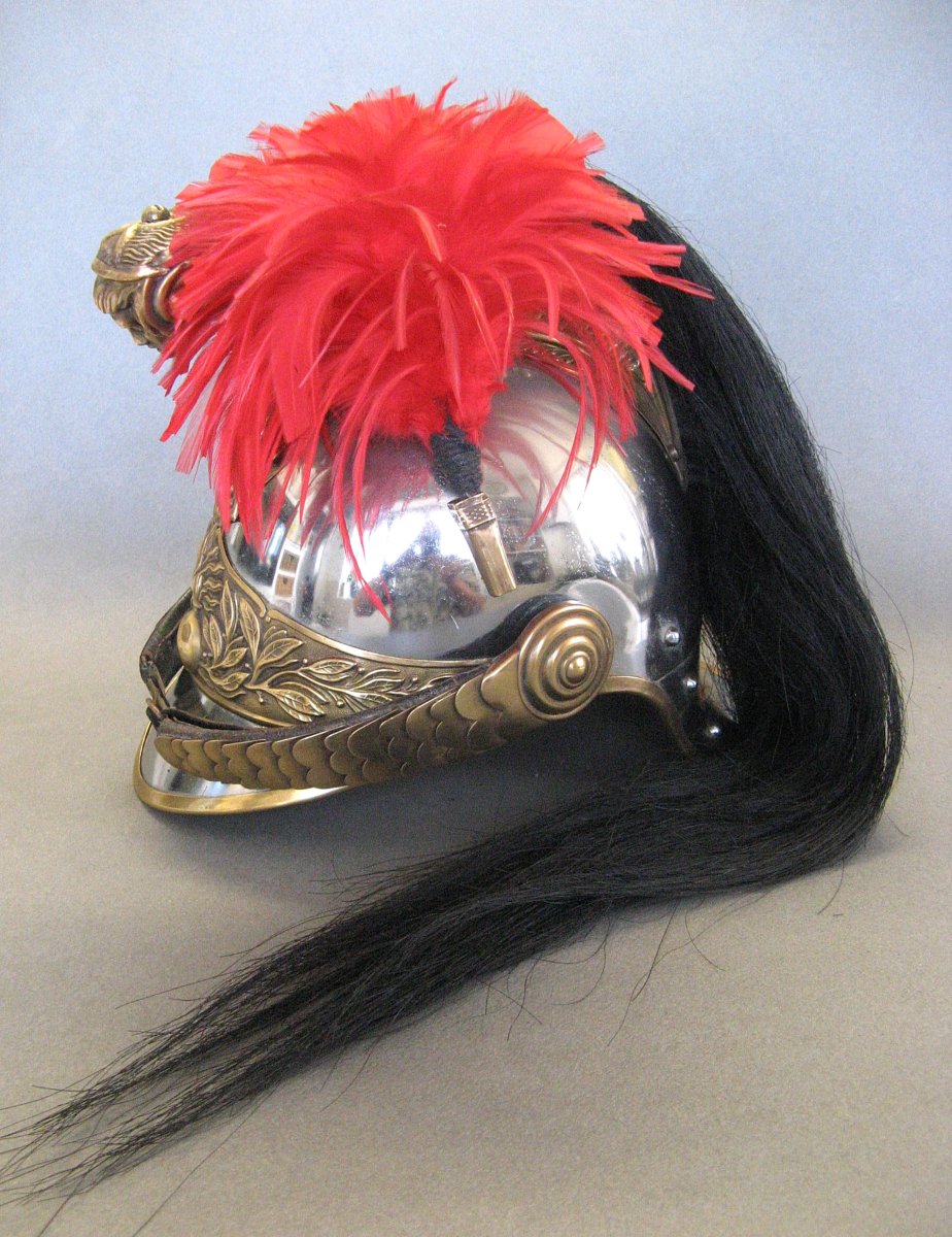Casque De Dragon, Mle 1872 Modifié 1874 III République.-photo-4