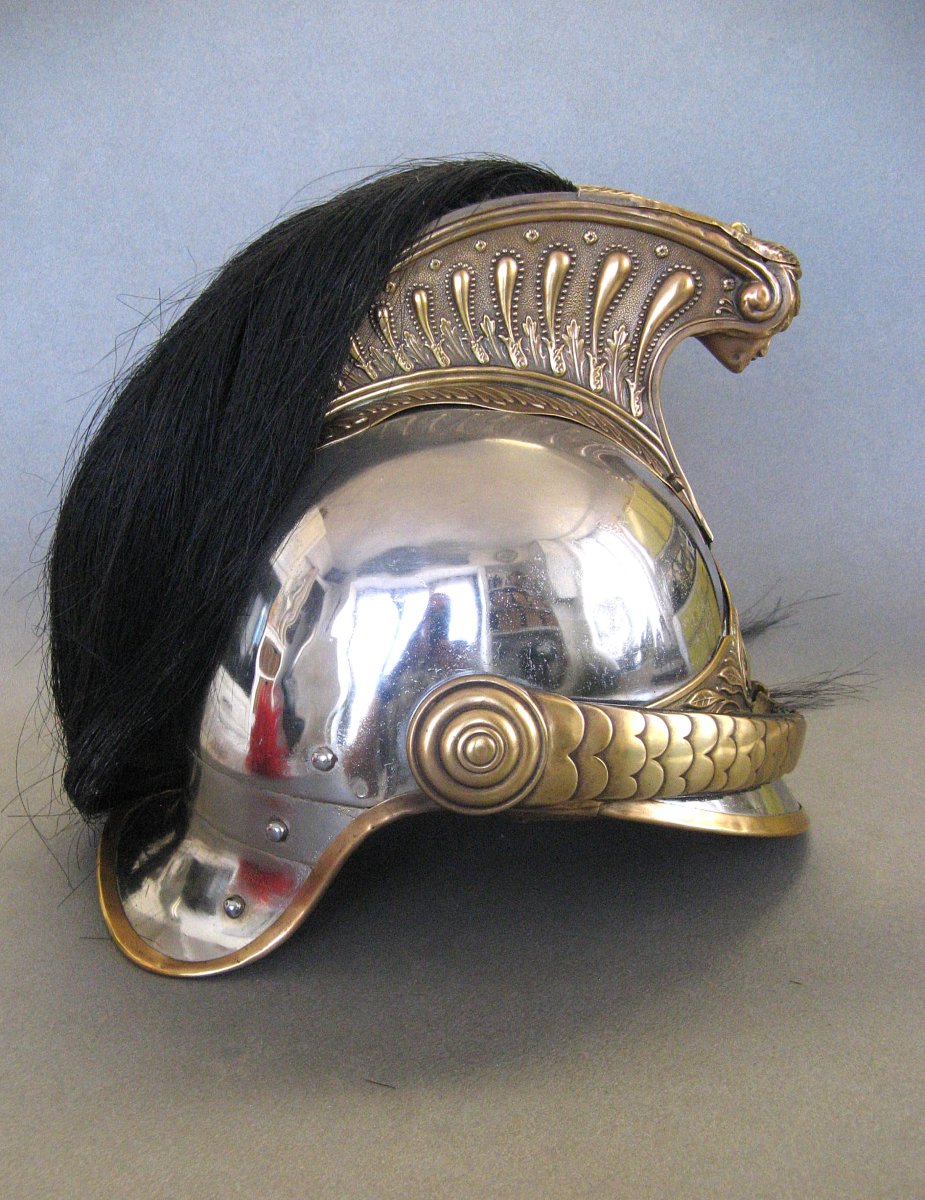 Casque De Dragon, Mle 1872 Modifié 1874 III République.-photo-1