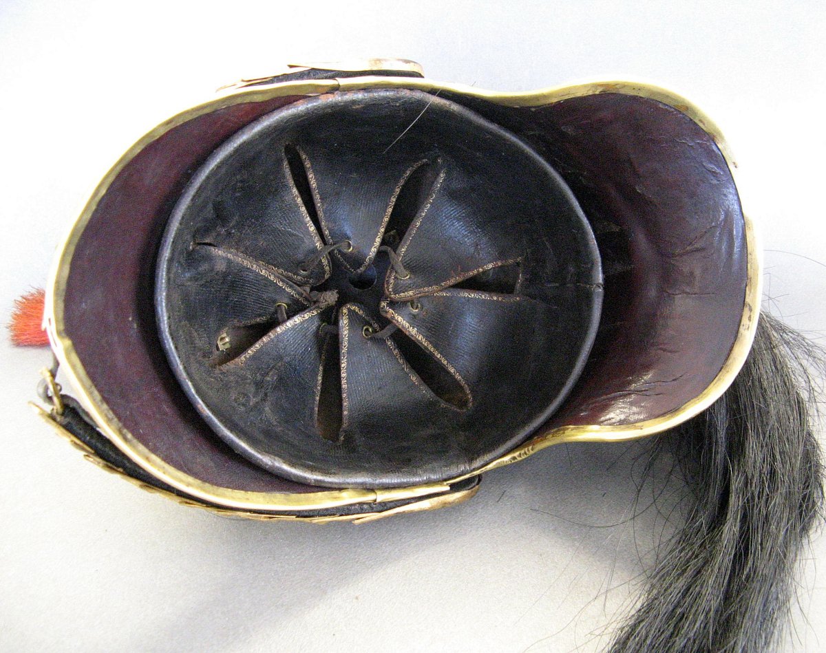 Cavalry Brigadier General's Helmet Of The Cuirassiers, Model 1872, Modified In 1874.-photo-5