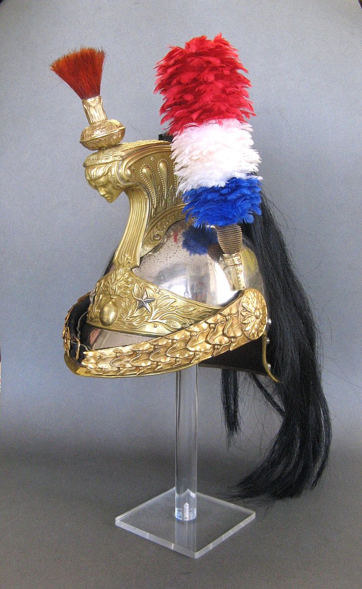 Cavalry Brigadier General's Helmet Of The Cuirassiers, Model 1872, Modified In 1874.