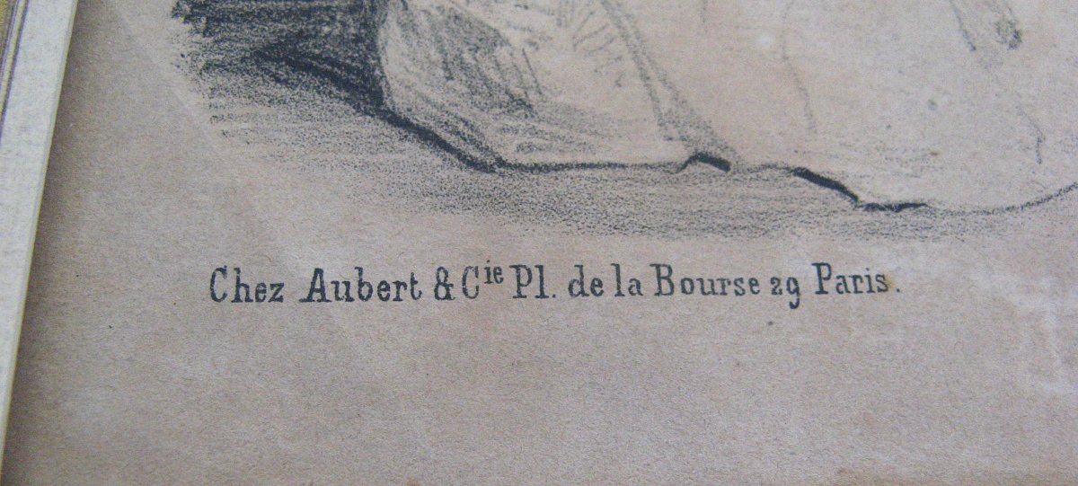 Lithograph: Ch. Vernier, "a Ball At The élysée."-photo-3