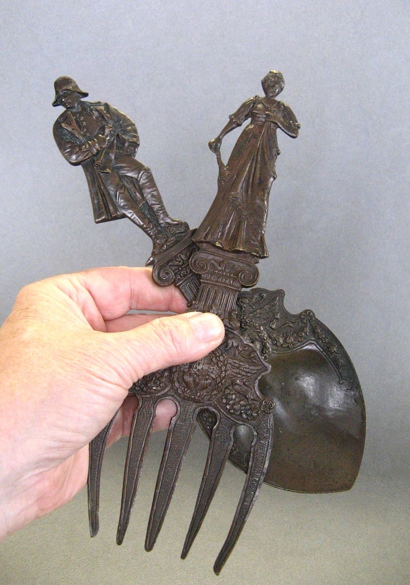 Bronze Serving Set – Napoleon & Josephine – Empire Style-photo-1