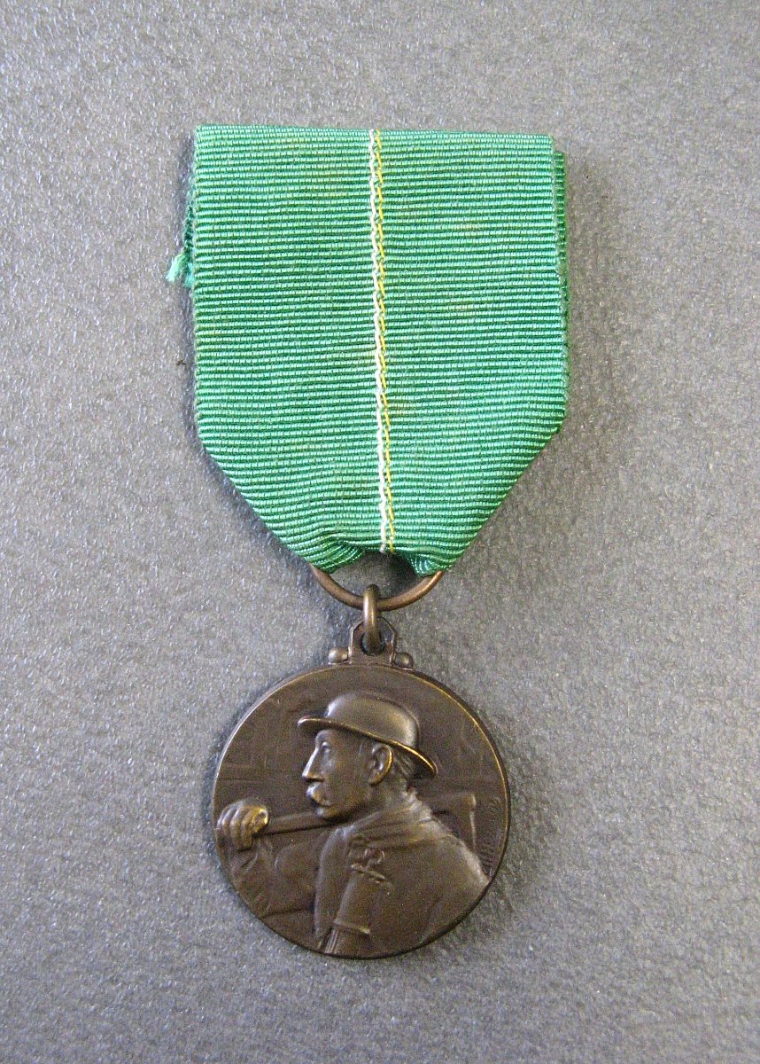  1907 Anzin Mining Company Medal And Medal Of Merit.-photo-4
