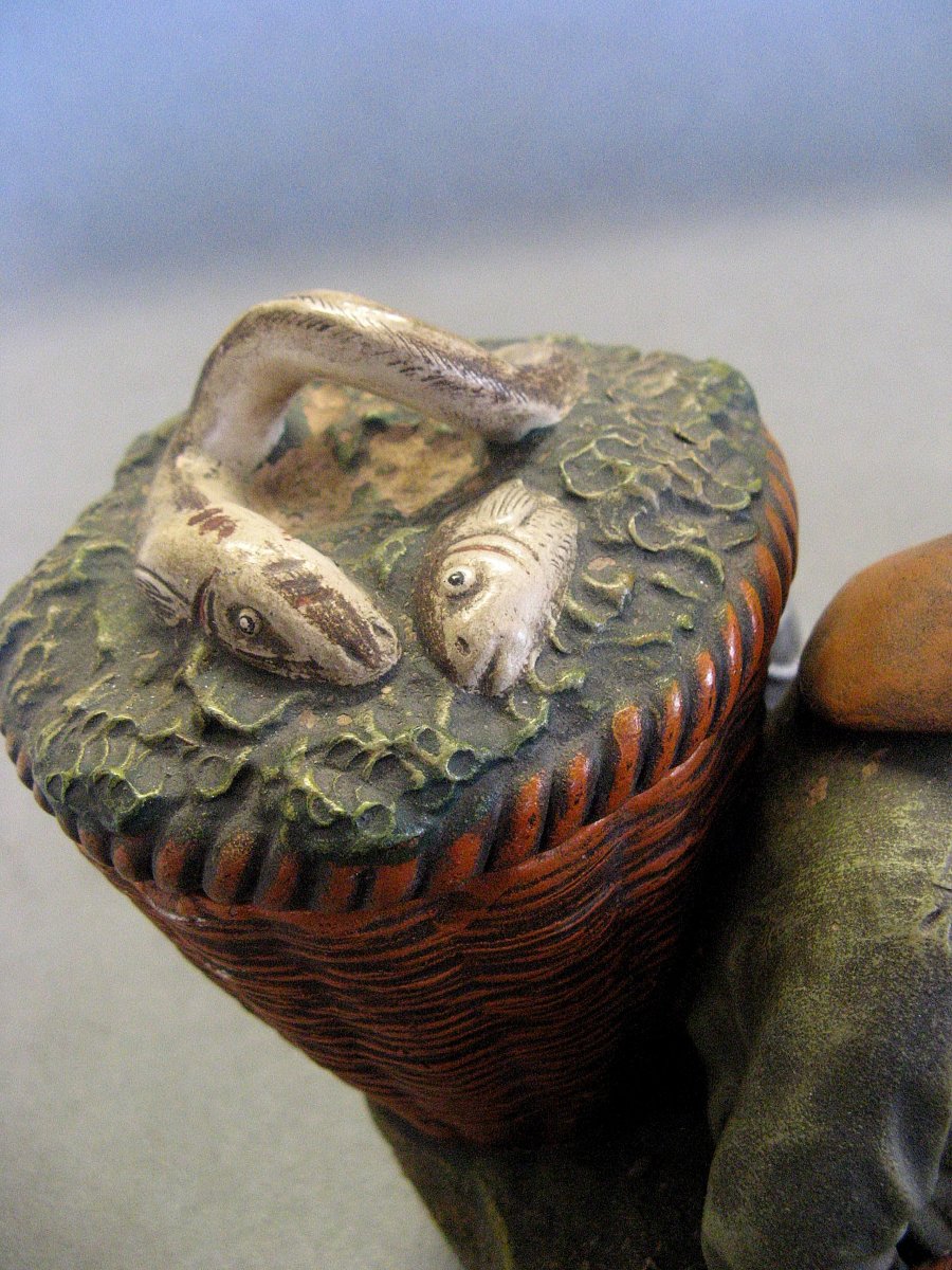 Seaside Terracotta, Circa 1900, Souvenir From St. Brieuc-photo-2