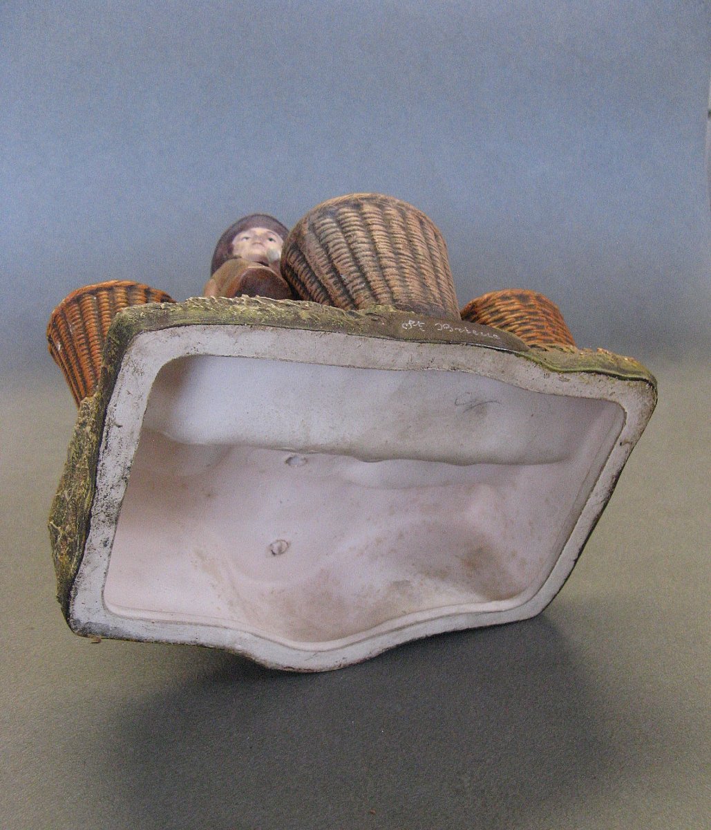 Seaside Terracotta, Circa 1900, Souvenir From St. Brieuc-photo-3