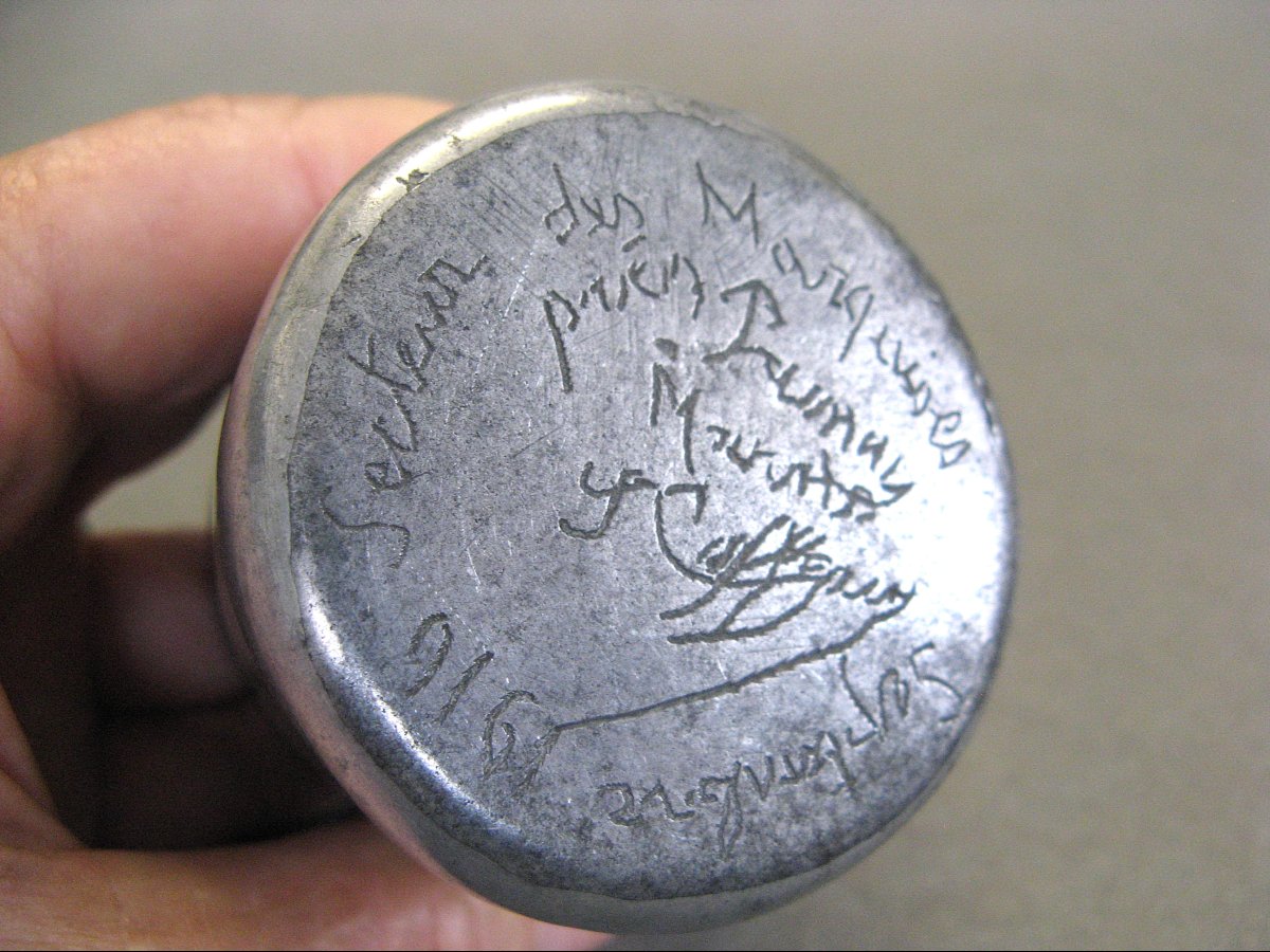 Artisanat de Tranchée - Objet de Poilu de 14/18.-photo-2