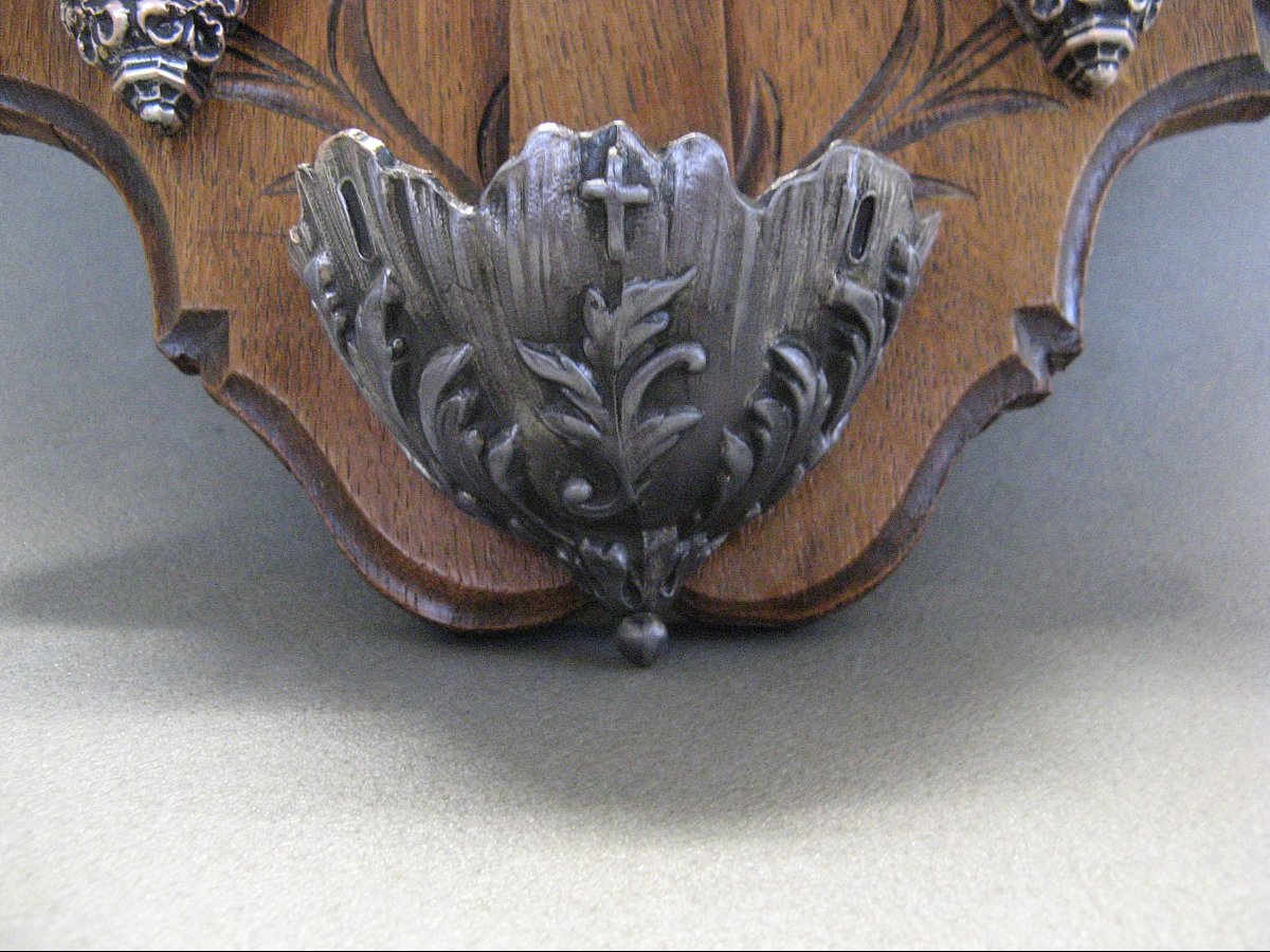  Large Wall-mounted Stations Of The Cross Or Living Room Crucifix From The Late 19th/early 20th Century.-photo-4