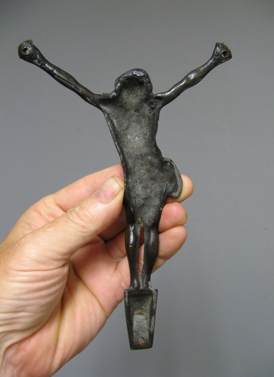 Christ En Bronze XVIIIe.-photo-2