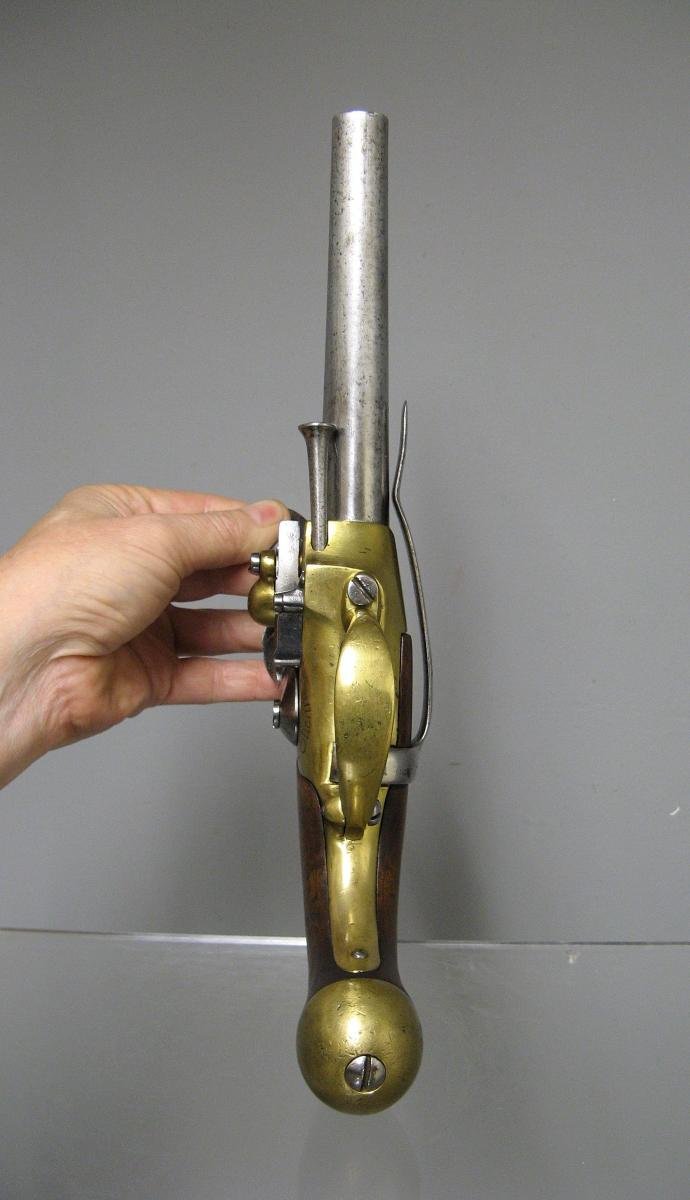 Pistolet De Cavalerie 1777 Dit à Coffre.-photo-1