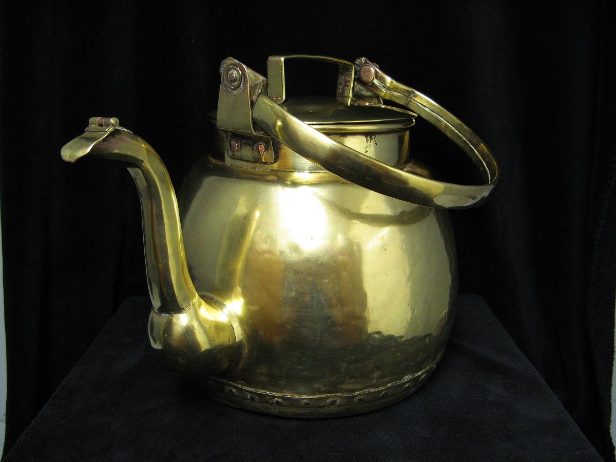 Large Kettle Flanders Nineteenth.-photo-3