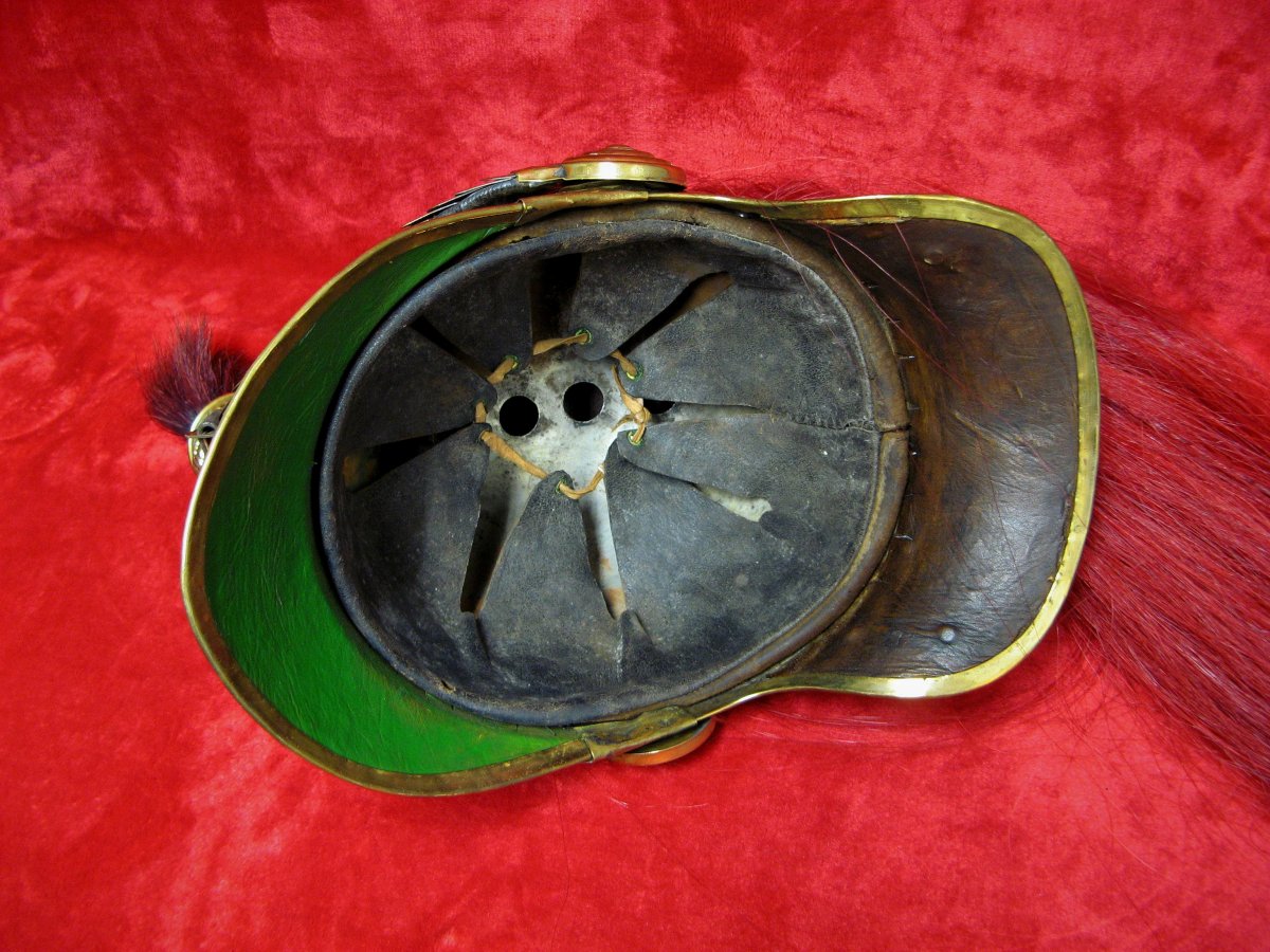 Republican Guard On Horseback Trumpet Helmet.-photo-3