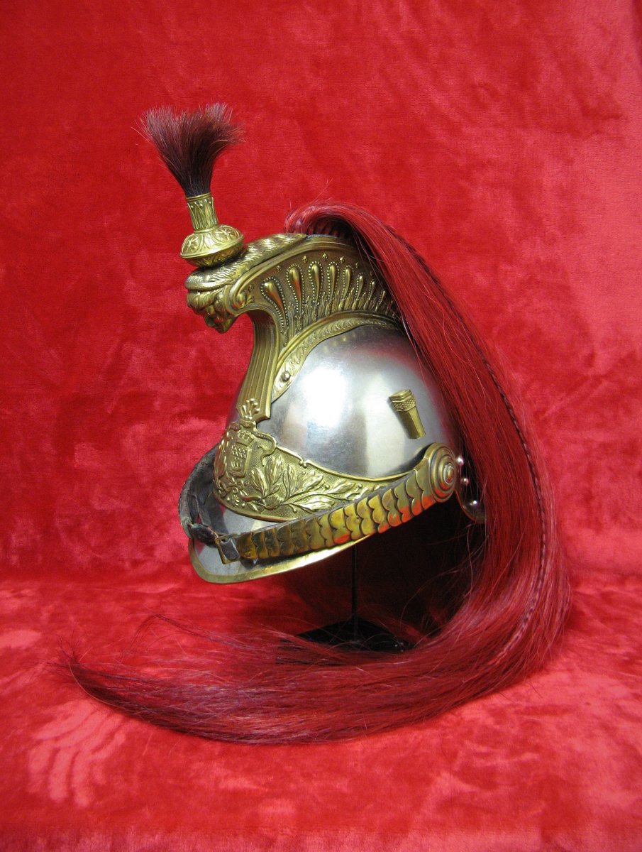Republican Guard On Horseback Trumpet Helmet.
