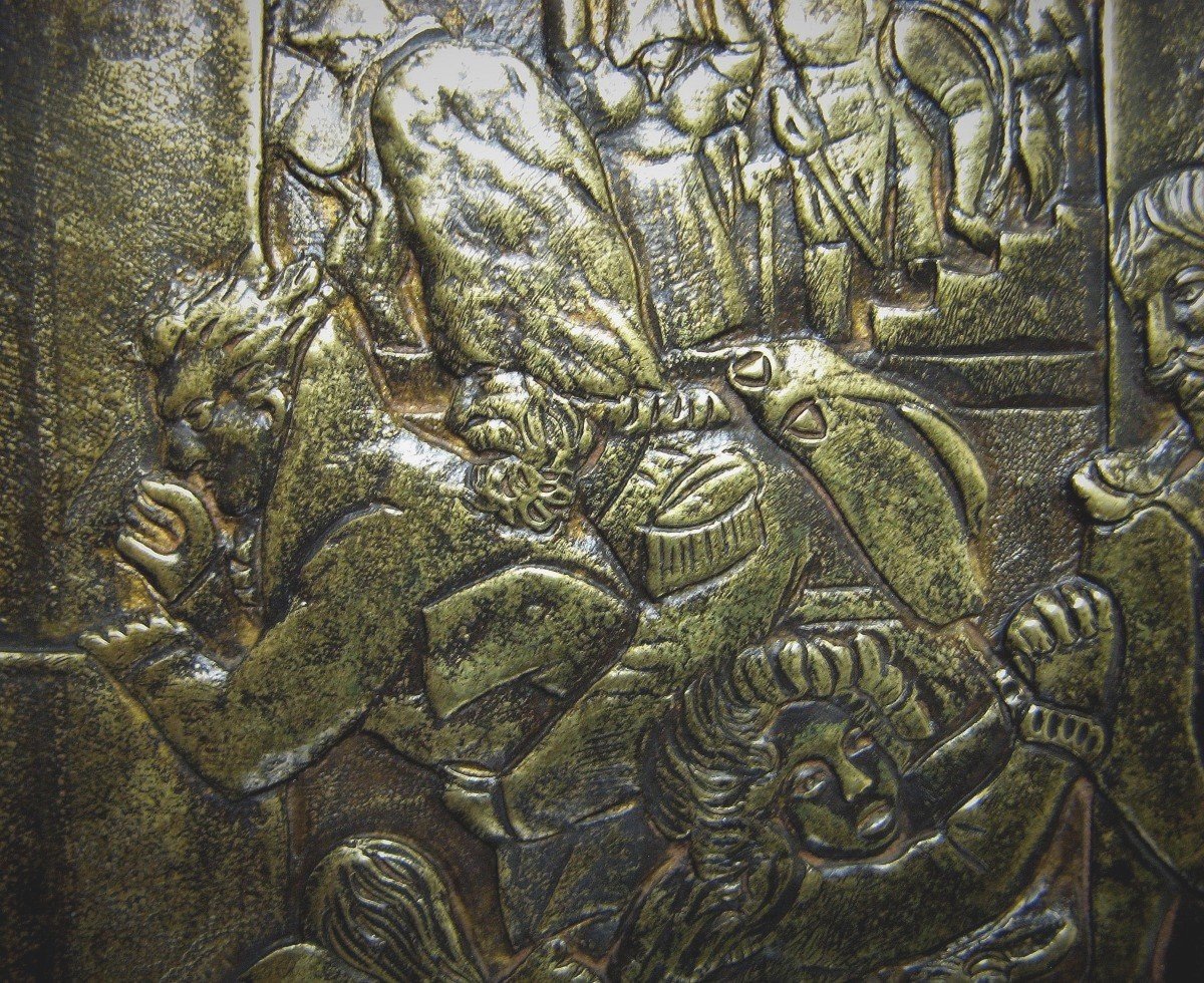 Erotic Plaque To Soldiers Of The Nineteenth Empire.-photo-4