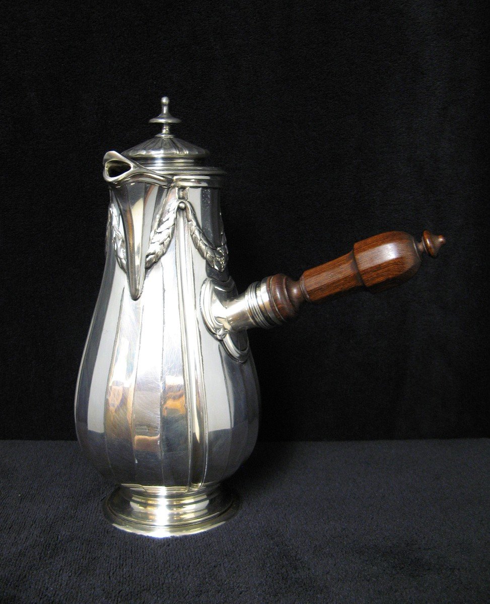 Silver Metal Jug. Gallia Goldsmith.-photo-2