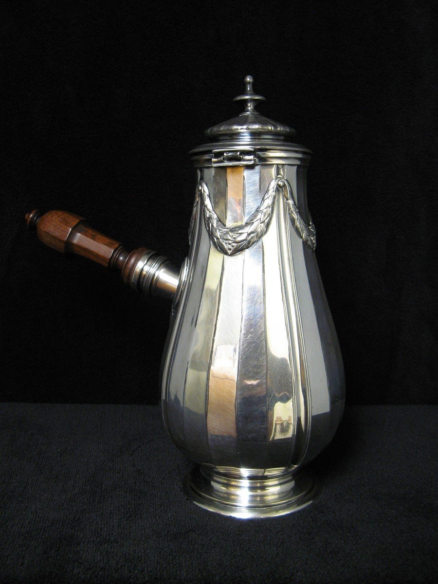 Silver Metal Jug. Gallia Goldsmith.-photo-3