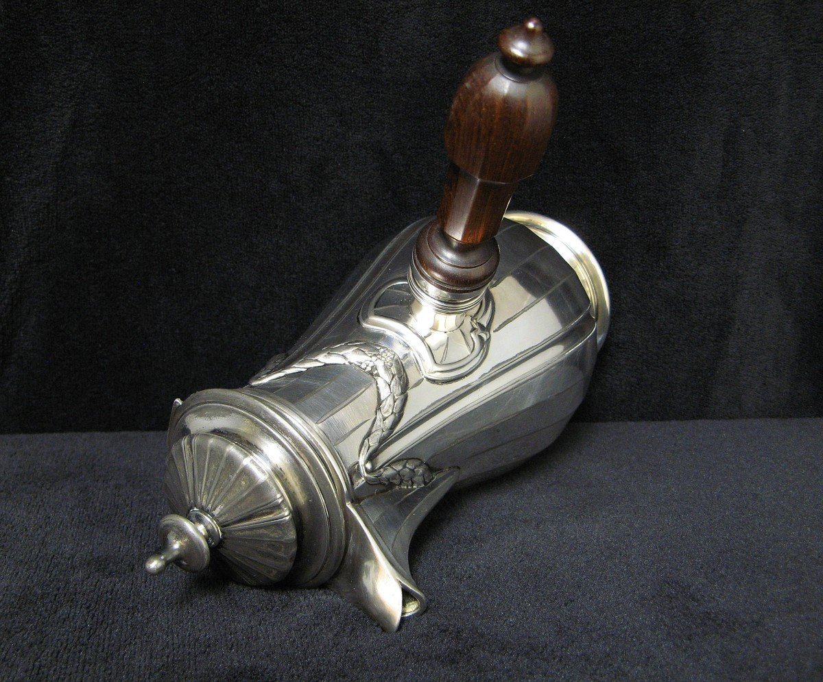 Silver Metal Jug. Gallia Goldsmith.-photo-4