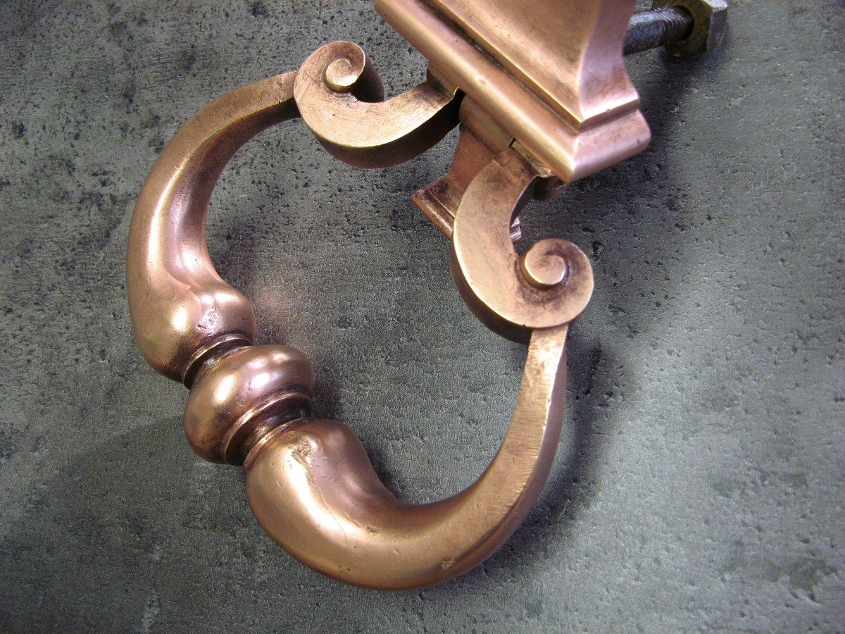   Bronze Door Knocker. 18e/19e-photo-2