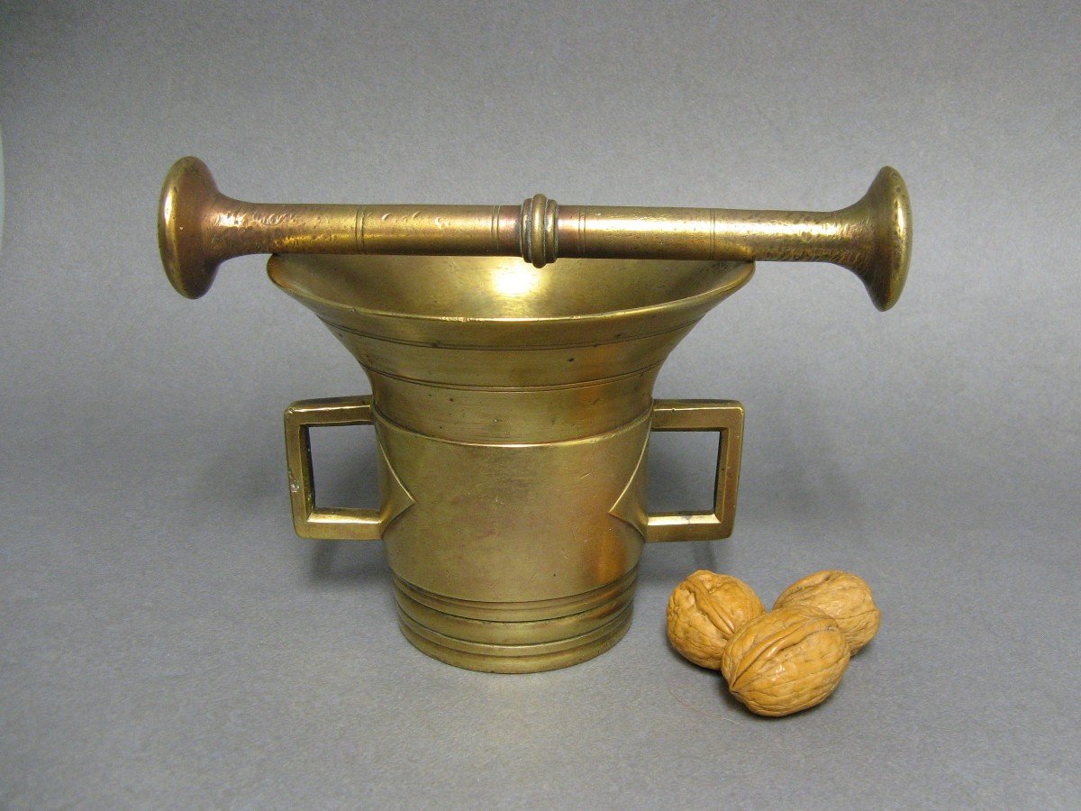  Bronze Mortar  Apothecary From 17e-photo-1