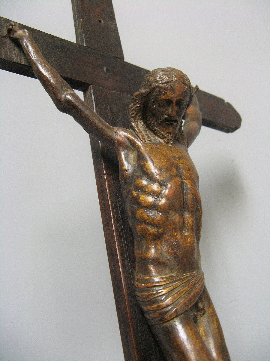 Christ In Carved Wood Eighteenth.-photo-3