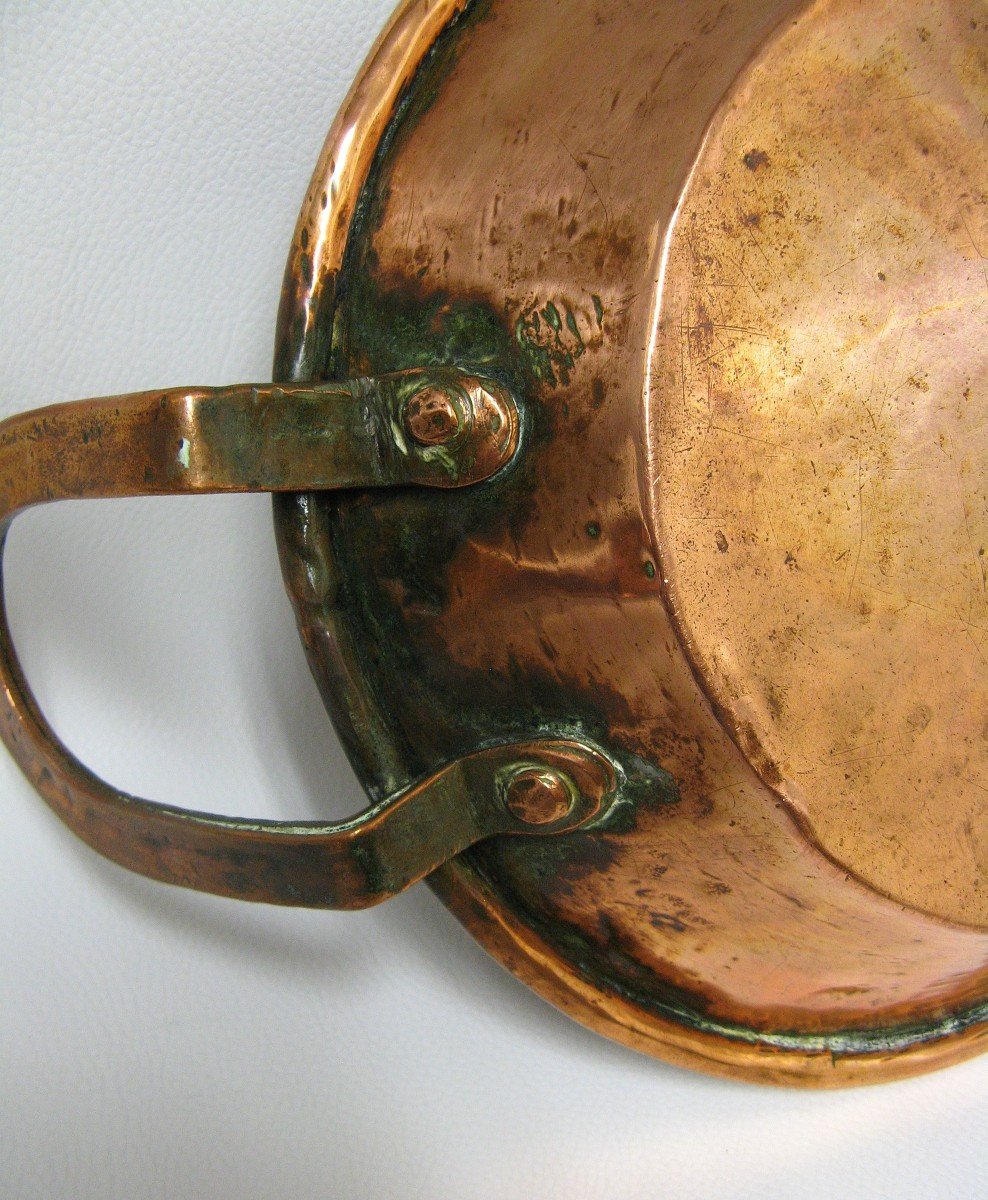 18th Century Copper Tourtière.-photo-1