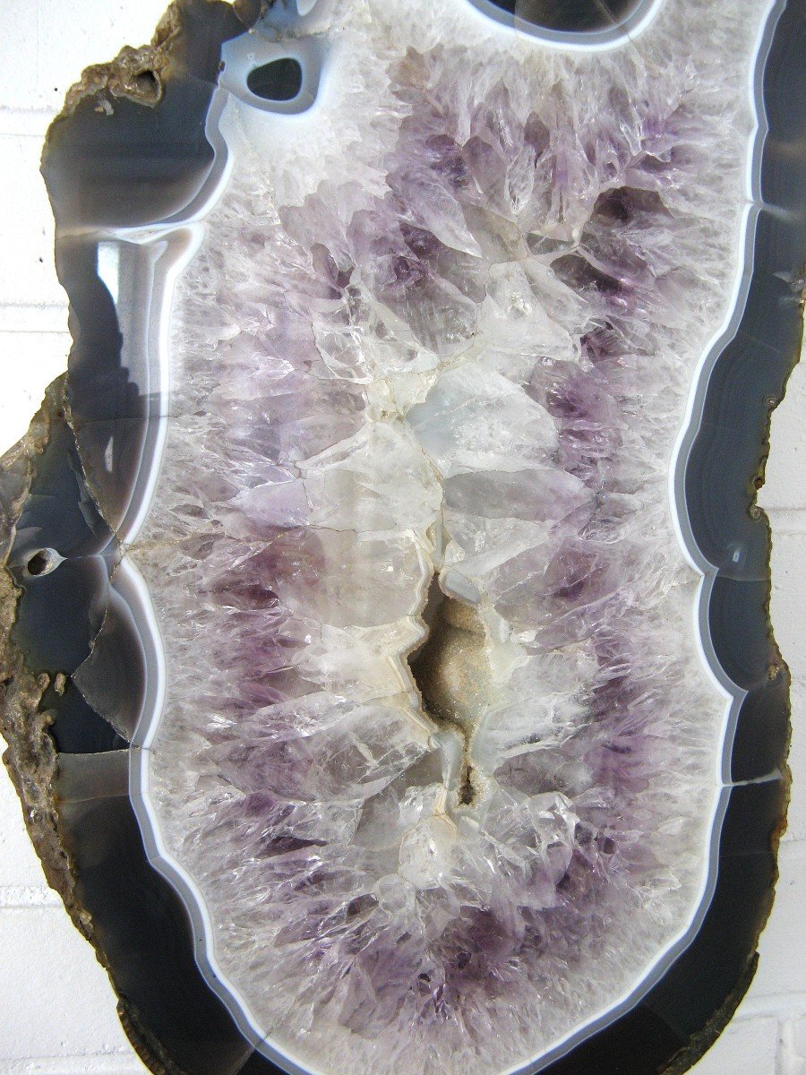 Great Slice Of Agate. Curiosity Cabinet.-photo-2