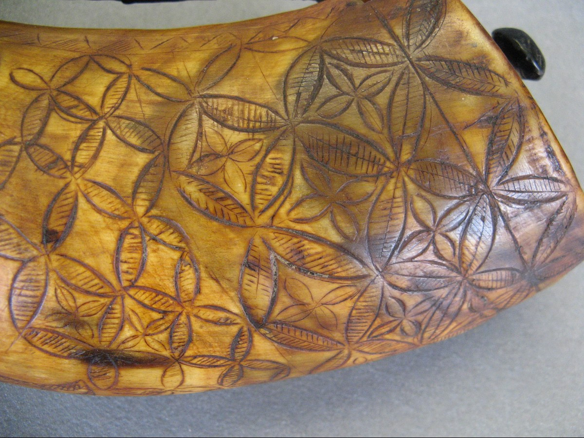 Decored Powder Horn 18e/19e-photo-3