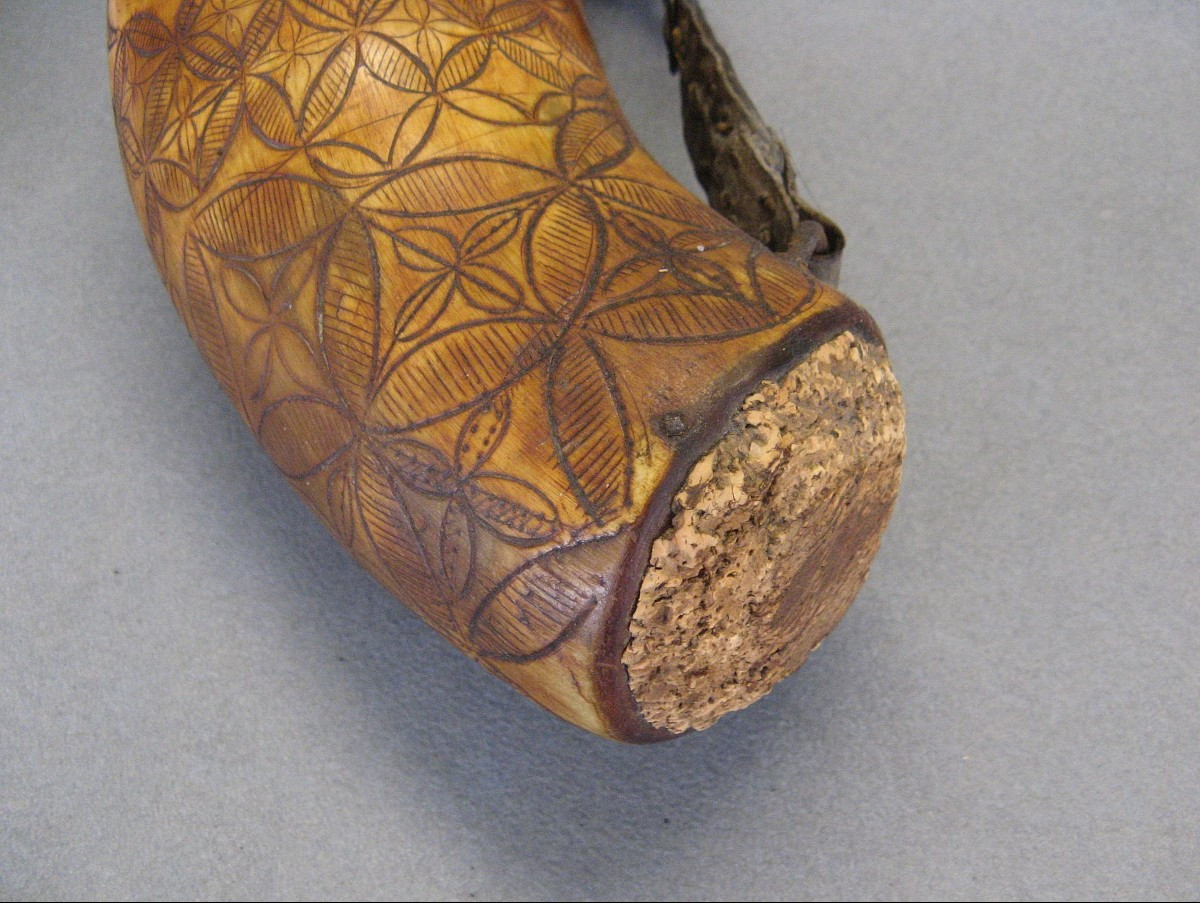 Decored Powder Horn 18e/19e-photo-2
