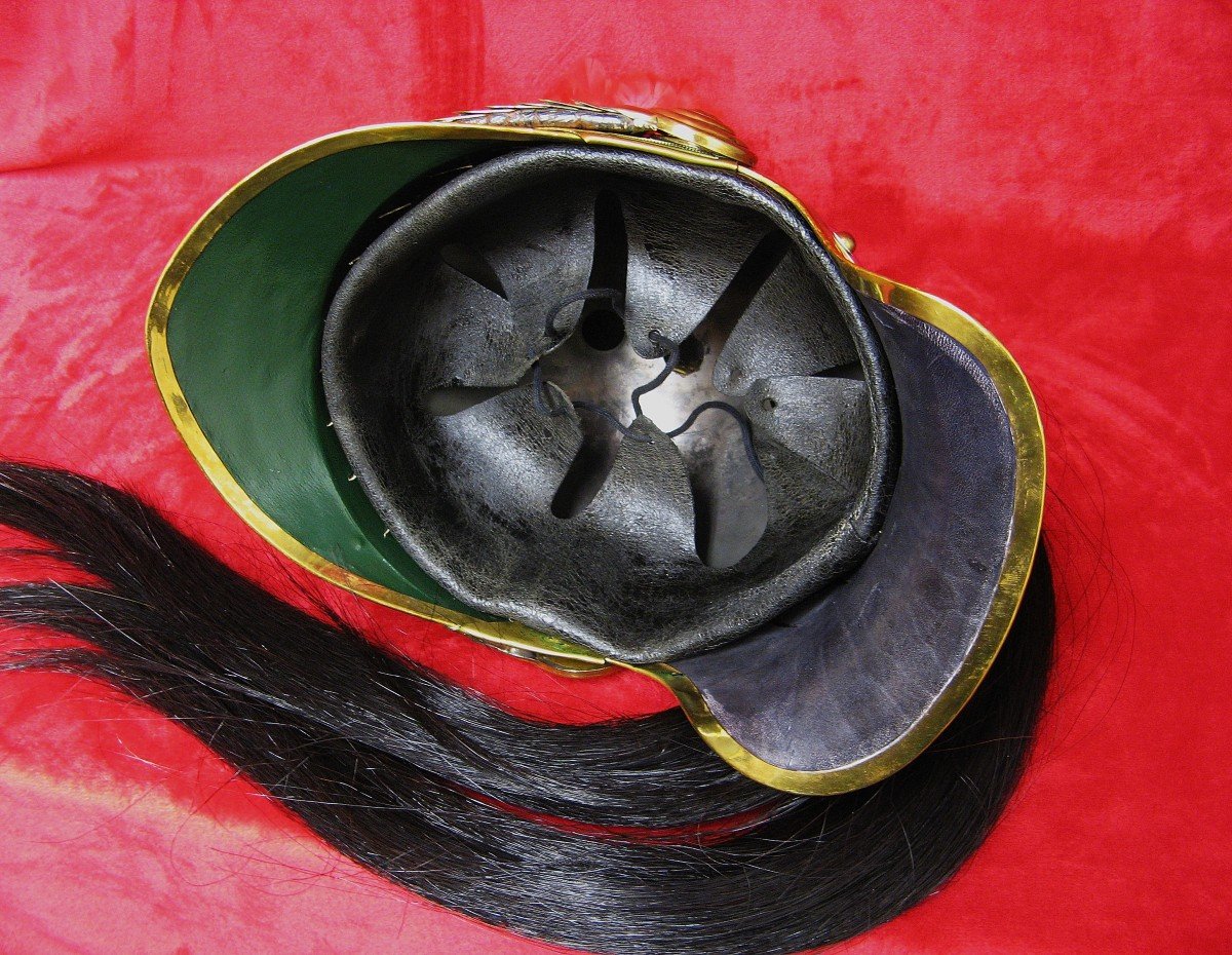 Helmet Of The Republican Guard.-photo-3