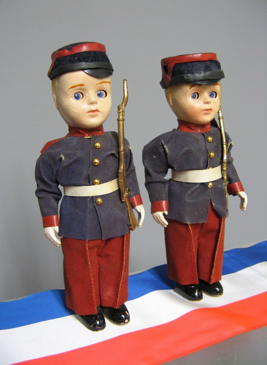 Old Toy. Dolls. Republican Guard.-photo-3